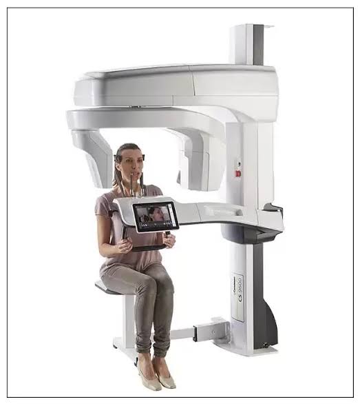 3D Cone Beam CT imaging system, AI generated