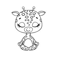 Ver más ideas sobre jirafas para colorear, dibujos para colorear, libro de colores. Doodle Animales De Dibujos Animados Lindo Meditar Pagina Para Colorear De Meditacion De Jirafa Vector Premium