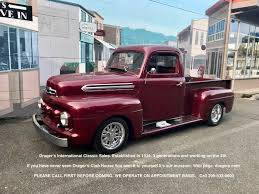 1956 ford f100 truck with custom powder coated tci chassis. 1951 Ford F1 Dragers Classic Cars