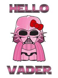 Hello Kitty Vader Star Wars Hello Kitty Hello Kitty Wallpaper Kitty