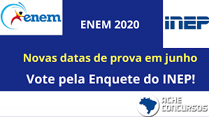Segundo o inep, isso ocorreu em pelo menos 37 escolas de 11 cidades. Data Da Prova Do Enem 2020 Sera Definida Em Junho E Candidatos Poderao Opinar