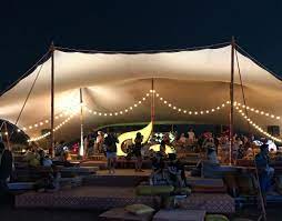 巨大テントでダイナミックな屋外空間を演出したい！ 日本初の専門店ストレッチテント・カンパニーが叶えます。
