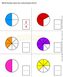 Pin By Turtle Diary On School First Grade Fractions Worksheets Fractions Math Worksheets