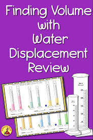 One milliliter (1 ml) of water has a volume of 1 cubic centimeter (1cm3). Finding Volume With Water Displacement Back To School Activity Review Work Back To School Activities Middle School Science Resources Science Teaching Resources