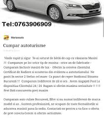 Doriti o oferta de pret? Marianauto Photos Facebook