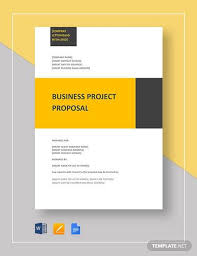 Free training program proposal template. Free 20 Project Proposal Samples In Pdf Ms Word Pages Google Docs
