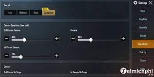 Hướng Dẫn Cai đặt độ Nhạy Sensitivity Pubg Mobile Tốt Nhất