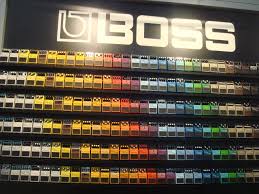 Boss Pedal Colour Chart Guitar Pedals Boss Guitar Pedals