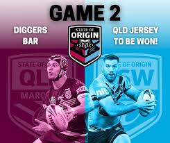 The first game will play in brisbane on wed 5th june at suncorp stadium, qld the state of origin fixtures and draw for 2019 have been affirmed, with game 1 to happen in brisbane, game 2 in perth and game 3 in. State Of Origin Game 2 Tewantin Noosa Rsl