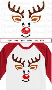 Reindeer Svg For Cricut Christmas Svg File For Silhouette Etsy Christmas Svg Files Reindeer Face Christmas Svg