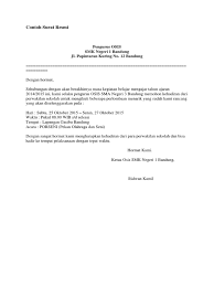 We are a sharing community. Contoh Surat Resmi Docx