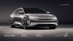 Lucid motors will per fusion an die b�rse gehen und sich zu diesem zweck mit dem b� vor börsengang: Lucid Air E Limousine Mit Viel Power Und Riesiger Reichweite Auto Motor Und Sport