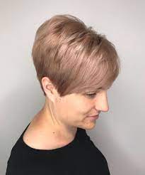Pixie Haircuts With Bangs 50 Terrific Tapers Pixie Hairstyles Pixie Haircut Dark Blonde Hair