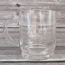 Vintage Misdo Licca Glass Mug: TOMY 40th Anniversary, Made in Japan