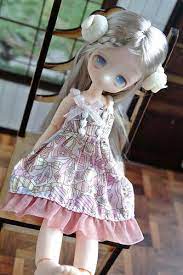お嫁に出した子 ピコニーモd用ヘッド 白肌 シルバー bjd dolls girls kawaii doll beautiful dolls