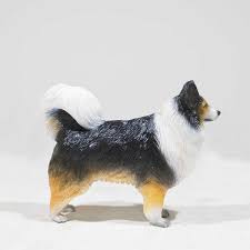 Print is on high quality acid free watercolor paper with archival inks to look and feel just like the original. Life Size Australian Shepherd Dog Statue