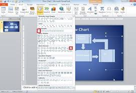 How To Create Flow Chart Diagram In Powerpoint 2010