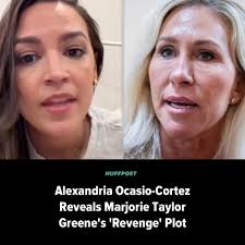 Rep. Alexandria Ocasio-Cortez (D-N.Y.) claimed Rep. Marjorie Taylor Greene  (R-Ga.) has been