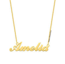 Personalized Name Jewelry Tiny Name Necklace Baby Girl Name Necklace Tiny Amelia Name Necklace Name Necklace Custom Name Necklace Necklace