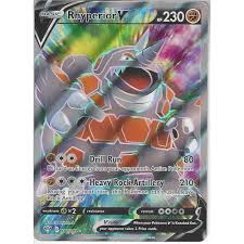 Add all three to cart add all three to list. Pokemon Trading Card Game 181 189 Rhyperior V Rare Ultra Card Swsh 03 Darkness Ablaze Trading Card Games From Hills Cards Uk