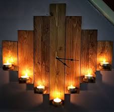 17 Cool Unique Wooden Candle Holders You Will Love Wooden Candle Holders Wooden Candles Wall Candle Holders