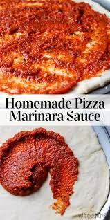 Pizza Marinara Sauce Recipe Homemade Pizza Marinara Marinara Sauce For Pizza