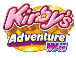 Kirby S Adventure Wii Logo Kirby Kirby Games Art Logo
