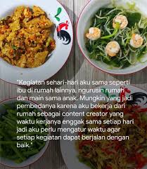 Resep bisa dr masakan rumah sehari hari, dr org lain, dr buku atau recook dr cookpad semangat masak🍳 semangat nulis📖 juga semangat makan🍴 Lidya Buat Konten Menghibur Dari Dapur Karyakarsa