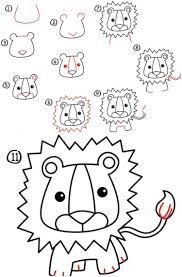 Apprendre Dessiner Enfants Lion Criniere Idees Apprendre A Dessiner Aux Enfants Tete De Lion Dessin Dessin