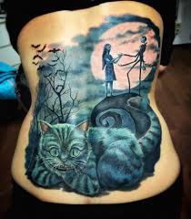 Nightmare Before Christmas Back Cover Up Best Tattoo Ideas Designs Cover Up Tattoos Back Tattoos Cover Tattoo