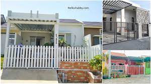 25 contoh denah rumah minimalis type 36 berbagai model renovasi. Pagar Rumah Type 36 Terbaru Unik Dan Elegant Helloshabby Com Interior And Exterior Solutions