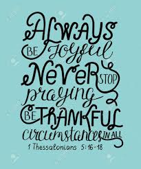Wisdom from the women of the bible to the modern black woman Hand Lettering Rejoice Always Pray Without Ceasing In Everything Royalty Free Cliparts Vectors And Stock Illustration Image 80261285