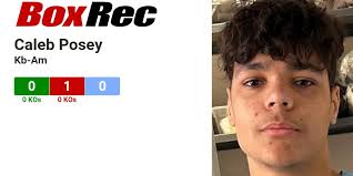 BoxRec: Caleb Posey