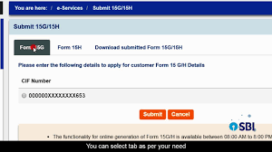 You Can Submit Form 15g Or 15h Online Through Sbi Net Banking And Avoid Tds On Your Term Deposit Interest Here S How Http Video Online How To Apply Online