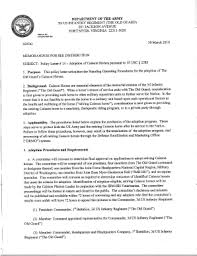 A formal letter to a committee or a board follows all the rules of a business letter. Fillable Online Army Army Policy Letter Form Fax Email Print Pdffiller
