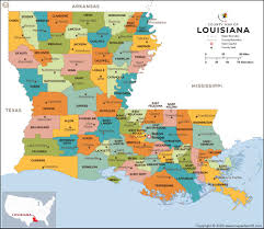 At louisiana cities map page, view political map of louisiana, physical maps, usa states map, satellite images photos and where is united states location i. Louisiana Parish Map Louisiana Parishes Counties