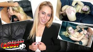 GERMAN SCOUT - Blonde Teen Alexa Swizz with Big Clit Pickup and talk to  Casting Fuck