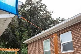 Diy shade sails consider the pole by keeping in mind the number and the size of the shade sail you are attaching to it. Diy Shade Sail Installation Add Shade To Your Backyard