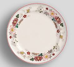 These pretty vintage plates make a great addition to any collection! Vintage Floral Dinner Plate Set Of 4 Pottery Barn