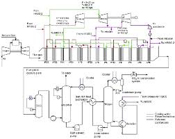 schematic process flow diagram of the conventional natural