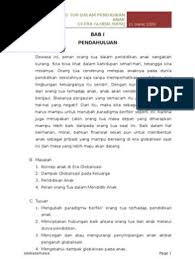 Mereka tidak sedar bahawa nilai kebendaan. Pidato Peran Orang Tua Dalam Pendidikan Anak Lukisan