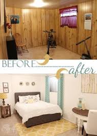 Had to do two coats. 58 Paint Wood Paneling Ideas Wood Paneling Painting Wood Paneling Paneling