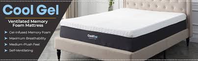 It is cool when the climate is warm and it can still keep you warm during the colder season. Classic Brands Cool Gel Ventilated Memory Foam 12 Inch Mattress Certipur Us Certified Bed In A Box Queen Amazon Ca Everything Else