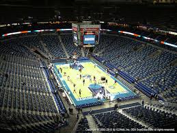 smoothie king center view from upper level 310 vivid seats