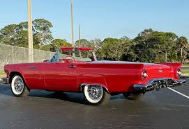 Image result for Fiesta Red 1956 Thunderbird