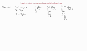 5) are sens sa vorbim de numere negative la puteri d=[0,?)(pt. Fractii Zecimale Fractii Zecimale Periodice Transformari