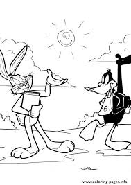 All daffy duck coloring pages are free and printable. Bugs Bunny Looney Tunes Daffy Duck S032c Coloring Pages Printable