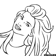 Taylor swift singer coloring page. Music Online Coloring Pages Thecolor Com