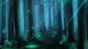 Forests can allow for new meaning and purpose within scenes or occasionally just allow for . Anime Forest At Night Wallpapers Wallpaper Cave