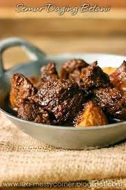 My Life My Love My Food Semur Daging Betawi Semur Daging Resep Makanan India Resep Masakan Malaysia